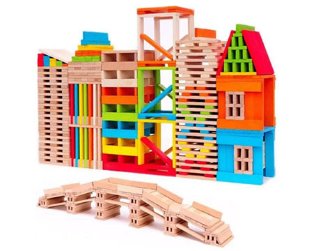 Benefits of the Wooden Domino Building Block Set