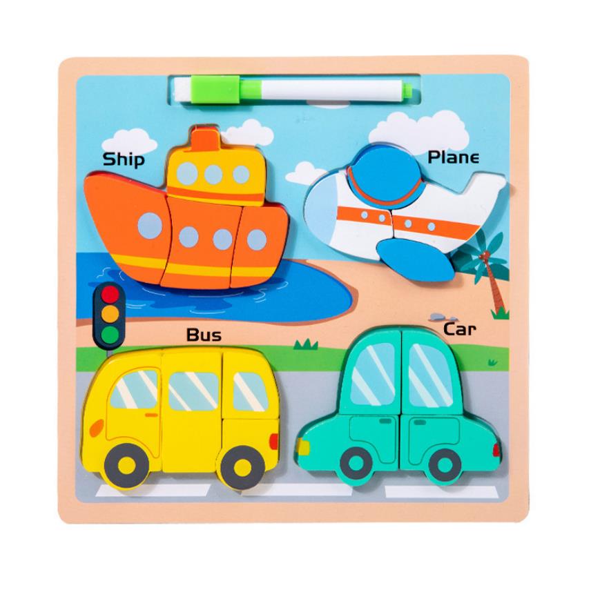 Vehicle & Train Puzzles